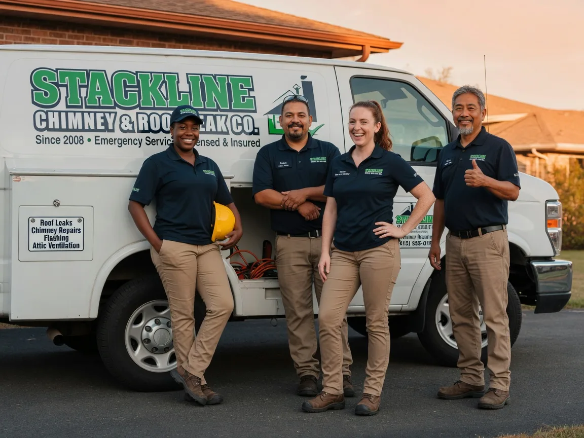 Chimney flashing repair company in Oxford, MA